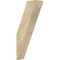 Ekena Millwork 4"W x 10"D x 22"H Traditional Rough Sawn Knee Brace, Douglas Fir BRC04X10X22TRA00RDF - alternate 1